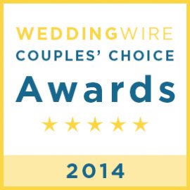 Wedding Wire Couples' Choice Award 2014